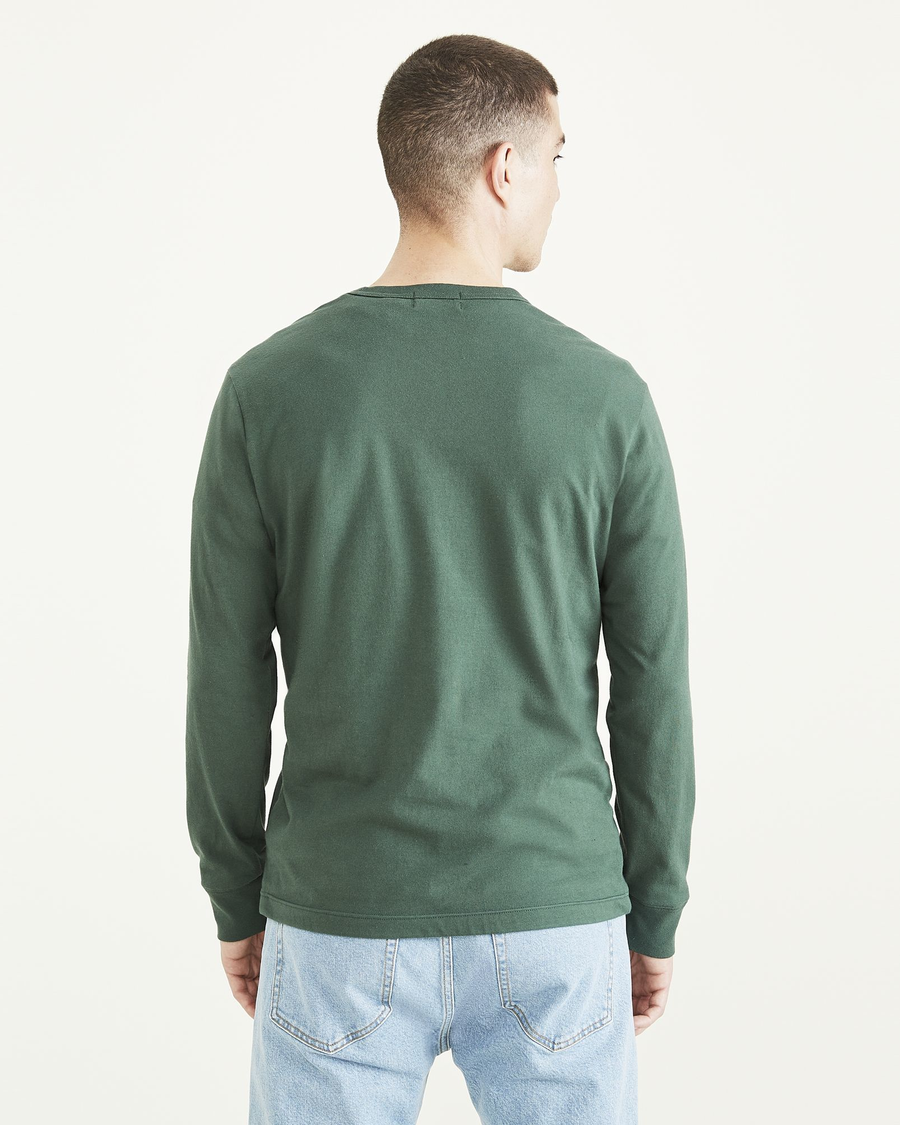 (image for) Bright Long Sleeve Pocket Tee, Regular Fit